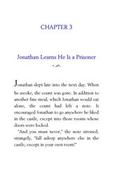 22 Dracula Bram Stoker 3 Jonathan Learns He Is a Prisoner -- 绘本听读宝在线台词全文