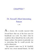 22 Dracula Bram Stoker 7 Dr. Seward’s Most Interesting Patient -- 绘本听读宝在线台词全文