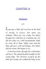 24 Greek Myths Diane Namm 14 Atalanta -- 绘本听读宝在线台词全文