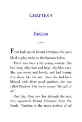 24 Greek Myths Diane Namm 4 Pandora -- 绘本听读宝在线台词全文
