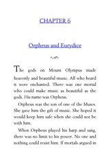 24 Greek Myths Diane Namm 6 Orpheus and Eurydice -- 绘本听读宝在线台词全文