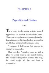 24 Greek Myths Diane Namm 7 Pygmalion and Galatea -- 绘本听读宝在线台词全文