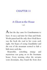 25 Heidi Johanna Spyri 11 A Ghost in the House -- 绘本听读宝在线台词全文