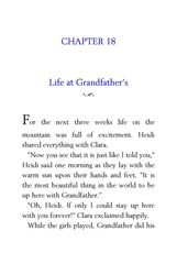 25 Heidi Johanna Spyri 18 Life at Grandfather’s -- 绘本听读宝在线台词全文