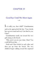 25 Heidi Johanna Spyri 19 Good-bye Until We Meet Again -- 绘本听读宝在线台词全文