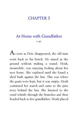 25 Heidi Johanna Spyri 3 At Home with Grandfather -- 绘本听读宝在线台词全文