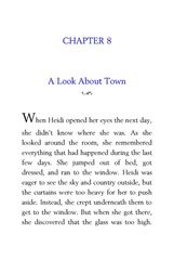 25 Heidi Johanna Spyri 8 A Look About Town -- 绘本听读宝在线台词全文