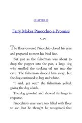 27 Pinocchio Carlo Collodi 13 Fairy Makes Pinocchio a Promise -- 绘本听读宝在线台词全文