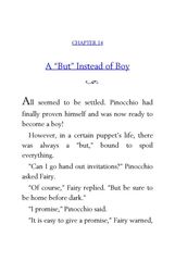27 Pinocchio Carlo Collodi 14 A “But” Instead of Boy -- 绘本听读宝在线台词全文