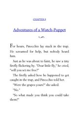 27 Pinocchio Carlo Collodi 8 Adventures of a Watch-Puppet -- 绘本听读宝在线台词全文