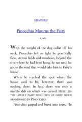 27 Pinocchio Carlo Collodi 9 Pinocchio Mourns the Fairy -- 绘本听读宝在线台词全文