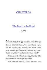 03 Anne of Green Gables Lucy Maud Montgomery 24 The Bend in the Road -- 绘本听读宝在线台词全文