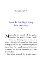 30 The Prince and the Pauper Mark Twain 7 Edward’s First Night Away from the Palace -- 绘本听读宝在线台词全文