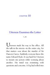 31 The Strange Case of Dr. Jekyll and Mr. Hyde Robert Louis Stevenson 10 Utterson Examines the Letter -- 绘本听读宝在线台词全文