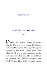 31 The Strange Case of Dr. Jekyll and Mr. Hyde Robert Louis Stevenson 13 Incident at the Window -- 绘本听读宝在线台词全文