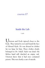 31 The Strange Case of Dr. Jekyll and Mr. Hyde Robert Louis Stevenson 17 Inside the Lab -- 绘本听读宝在线台词全文