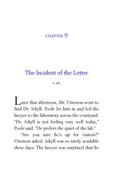 31 The Strange Case of Dr. Jekyll and Mr. Hyde Robert Louis Stevenson 9 The Incident of the Letter -- 绘本听读宝在线台词全文