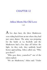 32 The Three Musketeers Alexandre Dumas 12 Athos Meets His Old Love -- 绘本听读宝在线台词全文