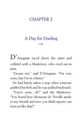 32 The Three Musketeers Alexandre Dumas 2 A Day for Dueling -- 绘本听读宝在线台词全文