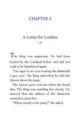 32 The Three Musketeers Alexandre Dumas 6 A Letter for London -- 绘本听读宝在线台词全文