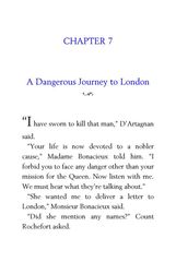 32 The Three Musketeers Alexandre Dumas 7 A Dangerous Journey to London -- 绘本听读宝在线台词全文