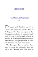 32 The Three Musketeers Alexandre Dumas 8 The Queen’s Diamonds -- 绘本听读宝在线台词全文