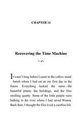 33 The Time Machine H. G. Wells 14 Recovering the Time Machine -- 绘本听读宝在线台词全文