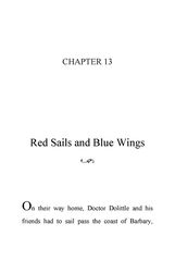 34 The Voyages of Doctor Dolittle Hugh Lofting 13 Red Sails and Blue Wings -- 绘本听读宝在线台词全文