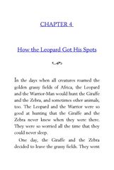 37 Animal Stories Diane Namm 4 How the Leopard Got His Spots -- 绘本听读宝在线台词全文