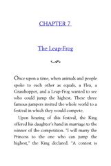 37 Animal Stories Diane Namm 7 The Leap-Frog -- 绘本听读宝在线台词全文