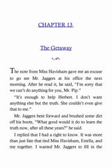 41 Great Expectations Charles Dickens 13 The Getaway -- 绘本听读宝在线台词全文