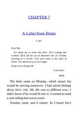 41 Great Expectations Charles Dickens 7 A Letter from Home -- 绘本听读宝在线台词全文