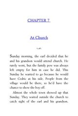 44 Little Lord Fauntleroy Frances Hodgson Burnett 7 At Church -- 绘本听读宝在线台词全文