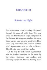 49 The Iliad Homer 10 Spies in the Night -- 绘本听读宝在线台词全文