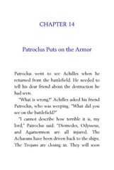 49 The Iliad Homer 14 Patroclus Puts on the Armor -- 绘本听读宝在线台词全文