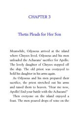 49 The Iliad Homer 3 Thetis Pleads for Her Son -- 绘本听读宝在线台词全文