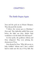 49 The Iliad Homer 5 The Battle Begins Again -- 绘本听读宝在线台词全文