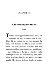 50 The Last of the Mohicans James Fenimore Cooper 13 A Surprise by the Water -- 绘本听读宝在线台词全文