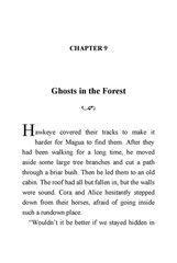 50 The Last of the Mohicans James Fenimore Cooper 9 Ghosts in the Forest -- 绘本听读宝在线台词全文