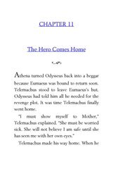 52 The Odyssey Homer 11 The Hero Comes Home -- 绘本听读宝在线台词全文