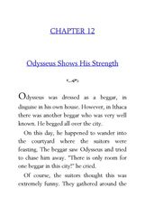52 The Odyssey Homer 12 Odysseus Shows His Strength -- 绘本听读宝在线台词全文