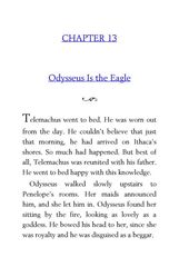 52 The Odyssey Homer 13 Odysseus Is the Eagle -- 绘本听读宝在线台词全文