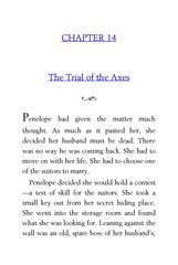 52 The Odyssey Homer 14 The Trial of the Axes -- 绘本听读宝在线台词全文