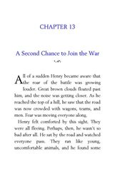 54 The Red Badge of Courage Stephen Crane 13 A Second Chance to Join the War -- 绘本听读宝在线台词全文