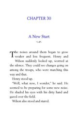 54 The Red Badge of Courage Stephen Crane 30 A New Start -- 绘本听读宝在线台词全文