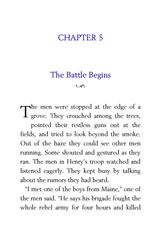 54 The Red Badge of Courage Stephen Crane 5 The Battle Begins -- 绘本听读宝在线台词全文