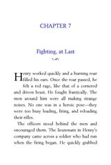 54 The Red Badge of Courage Stephen Crane 7 Fighting, at Last -- 绘本听读宝在线台词全文