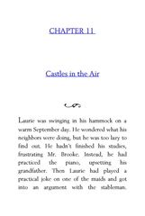 06 Little Women Louisa May Alcott 11 Castles in the Air -- 绘本听读宝在线台词全文