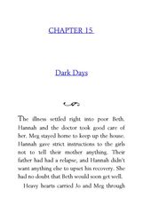 06 Little Women Louisa May Alcott 15 Dark Days -- 绘本听读宝在线台词全文