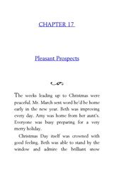 06 Little Women Louisa May Alcott 17 Pleasant Prospects -- 绘本听读宝在线台词全文
